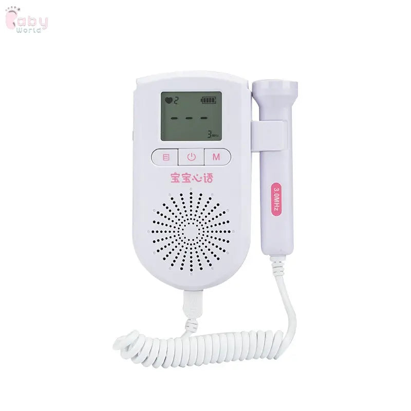 Fetal Heart Rate Monitor Home Pregnancy Baby Fetal Sound Heart Rate Detector Baby World