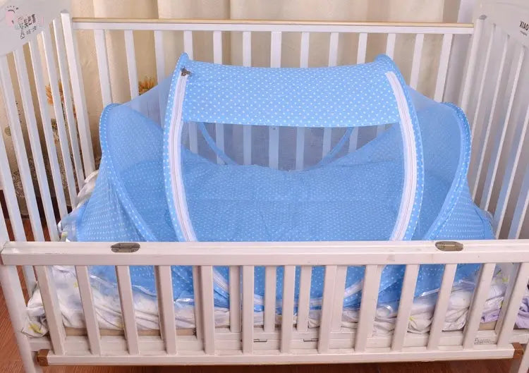 Foldable  Baby Bed Net With Pillow Net 2pieces Set Baby World