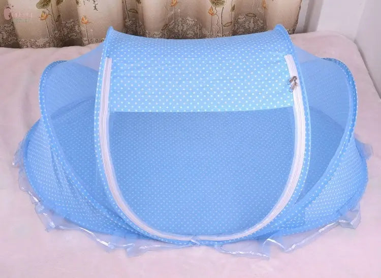 Foldable  Baby Bed Net With Pillow Net 2pieces Set Baby World