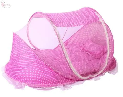 Foldable  Baby Bed Net With Pillow Net 2pieces Set Baby World