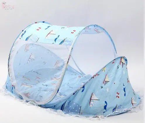 Foldable  Baby Bed Net With Pillow Net 2pieces Set Baby World