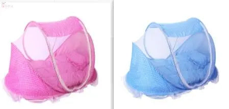 Foldable  Baby Bed Net With Pillow Net 2pieces Set Baby World