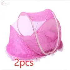 Foldable  Baby Bed Net With Pillow Net 2pieces Set Baby World