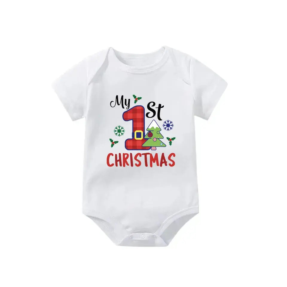 Newborn Jumpsuit Boys/Girls Letter Print Short Sleeves Romper - Baby World