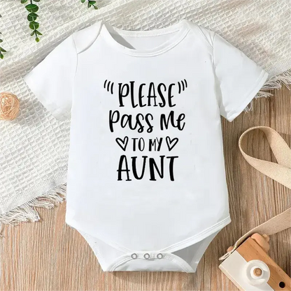 Newborn Jumpsuit Boys/Girls Letter Print Short Sleeves Romper - Baby World