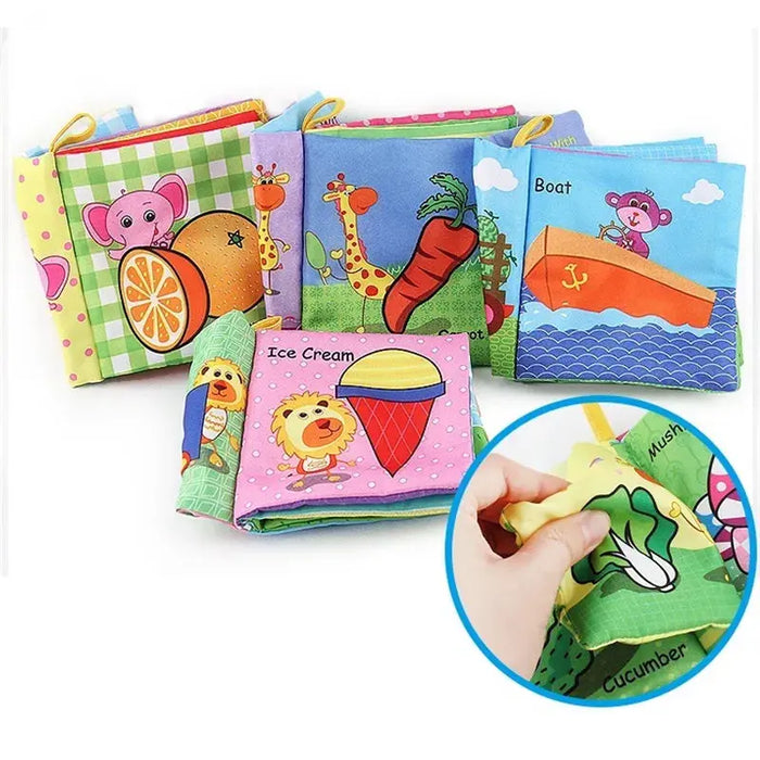 Kids Early Learning Educational Fabric Books Toys - Baby World