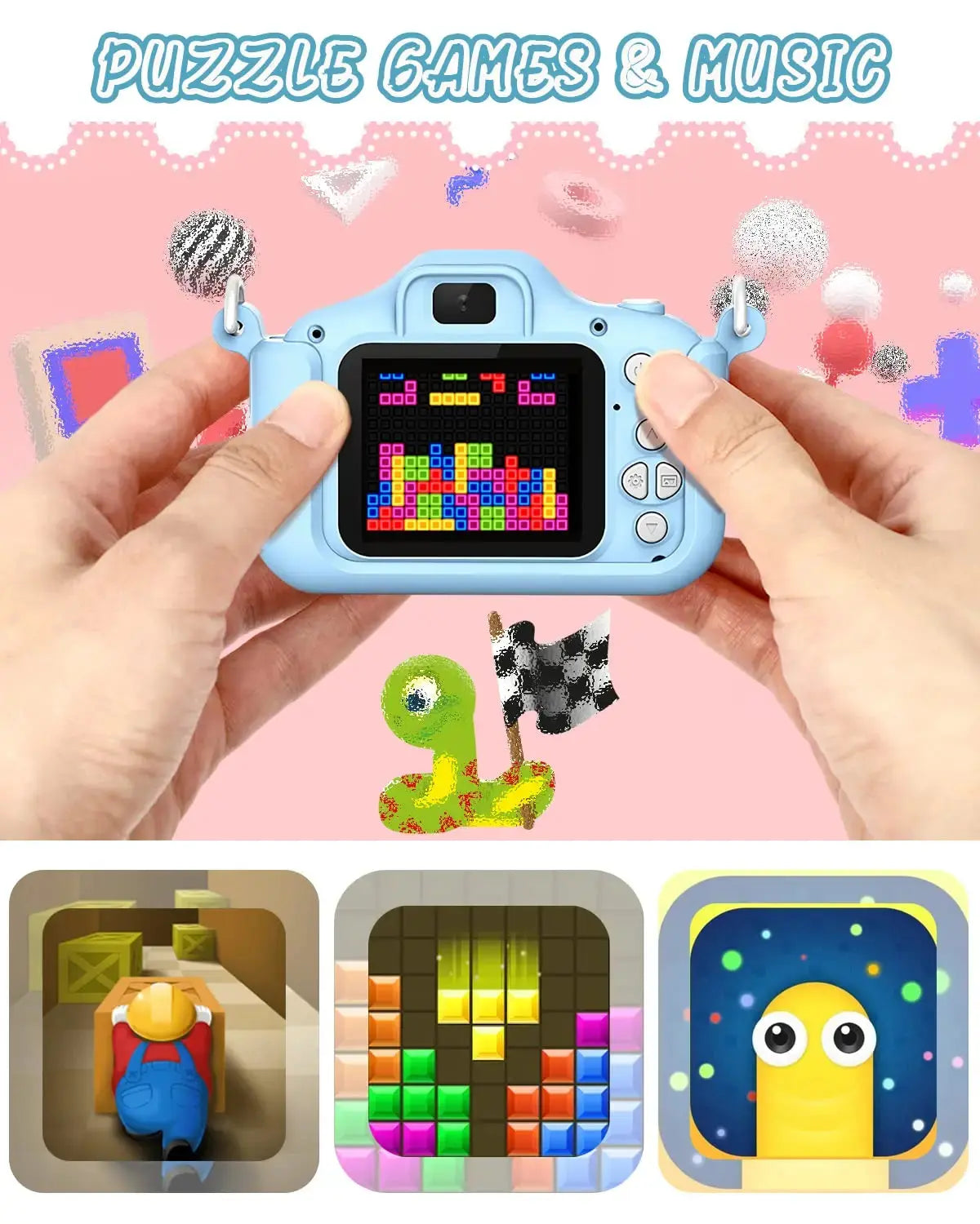 Kids HD Kids Digital Video Cameras Toys with 32GB SD Card - Baby World