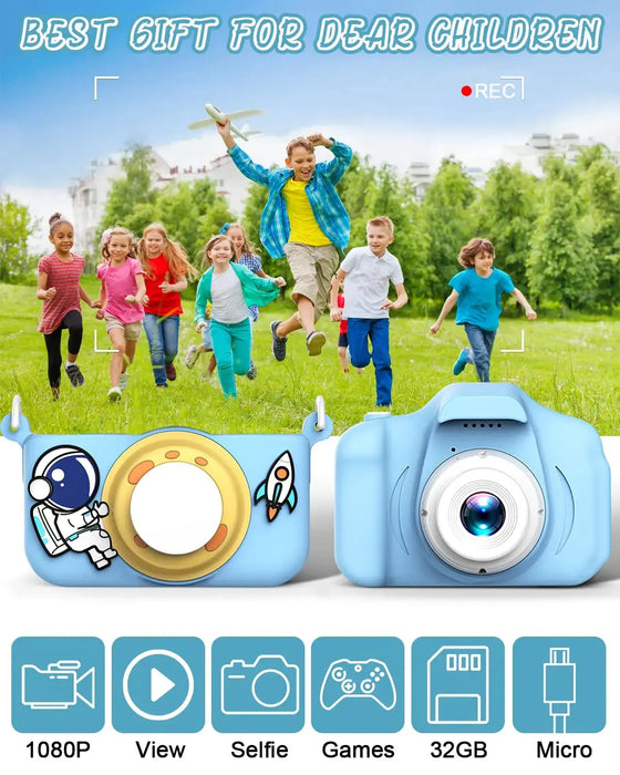 Kids HD Kids Digital Video Cameras Toys with 32GB SD Card - Baby World