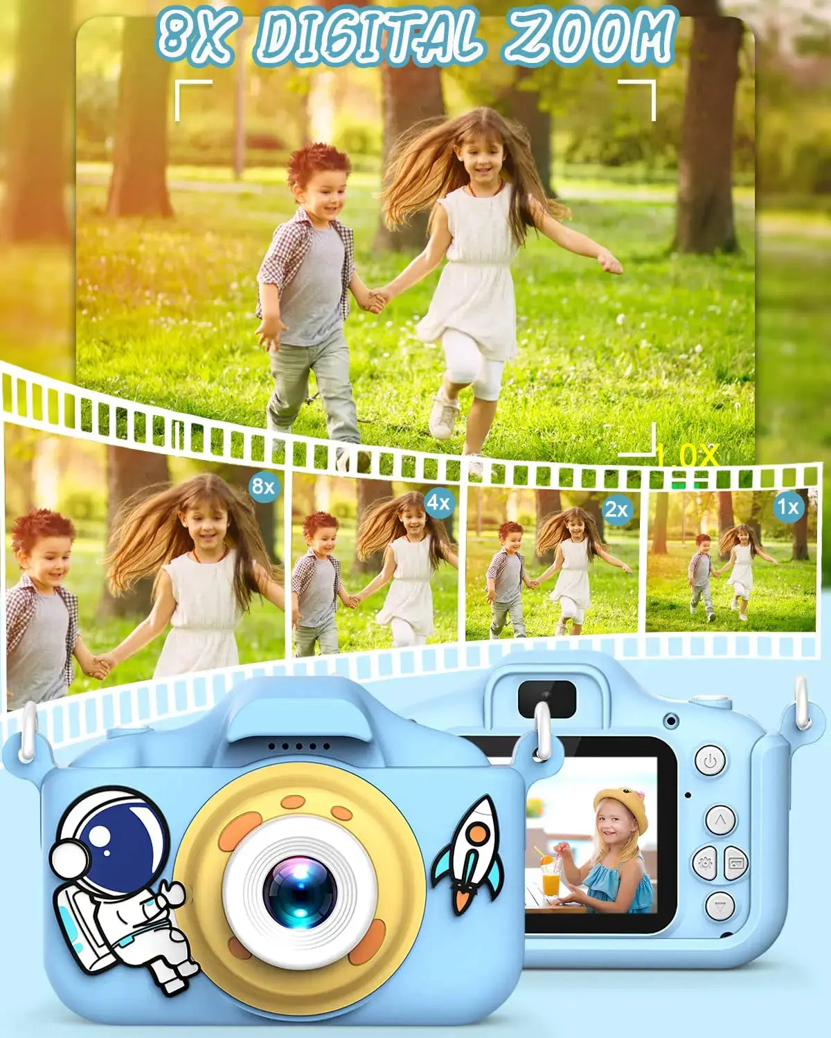 Kids HD Kids Digital Video Cameras Toys with 32GB SD Card - Baby World
