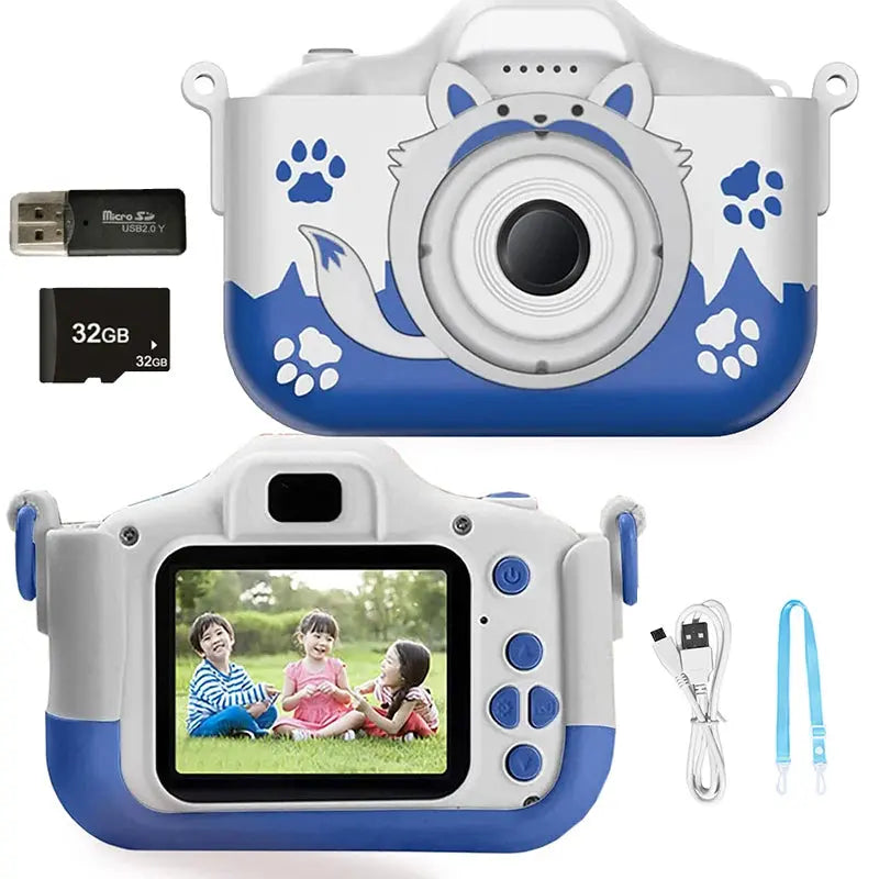 Kids HD Kids Digital Video Cameras Toys with 32GB SD Card - Baby World