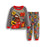 Kids Pajamas Sets Baby Girls and Boys Lightning Mcqueen Pyjamas Cotton Clothes 95 Car Cartoon Long sleeve T-shirt+Pants pyjama Baby World