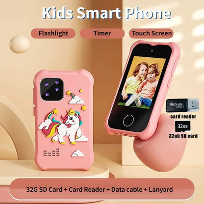 Kids Smart Phone Toys Dual Camera Touch Screen - Baby World