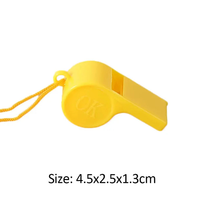Mini Whistle With Rope Children Kids Sports Football Soccer Rugby Cheerleading Fans Cheer Whistles Birthday Party Gifts Favors - Baby World