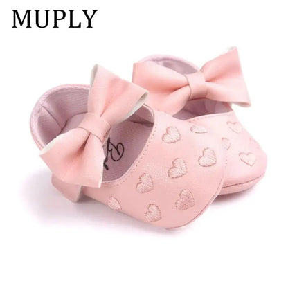 Moccasins Moccs Bow Fringe Soft Soled Non-slip Shoes - Baby World