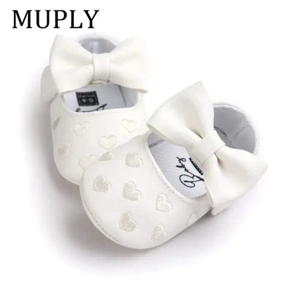 Moccasins Moccs Bow Fringe Soft Soled Non-slip Shoes - Baby World