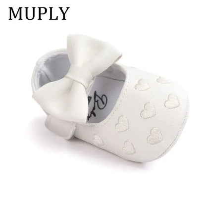 Moccasins Moccs Bow Fringe Soft Soled Non-slip Shoes - Baby World