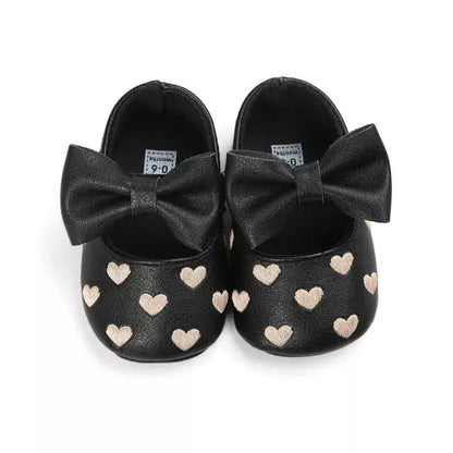 Moccasins Moccs Bow Fringe Soft Soled Non-slip Shoes - Baby World