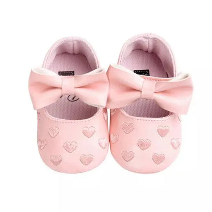 Moccasins Moccs Bow Fringe Soft Soled Non-slip Shoes - Baby World