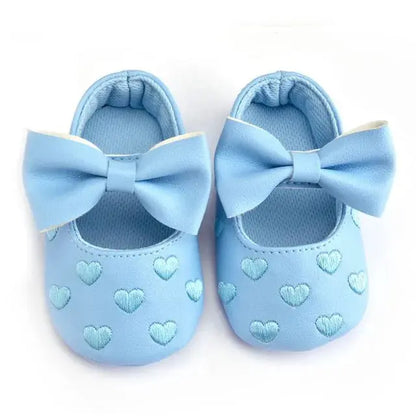 Moccasins Moccs Bow Fringe Soft Soled Non-slip Shoes - Baby World