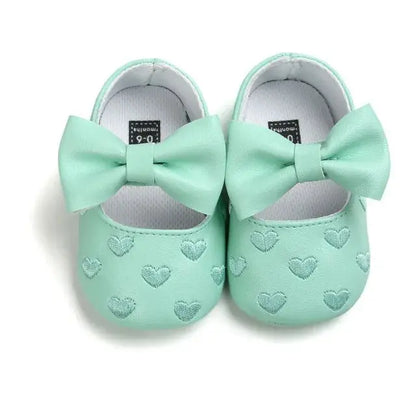 Moccasins Moccs Bow Fringe Soft Soled Non-slip Shoes - Baby World