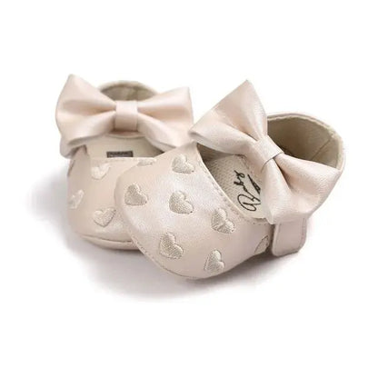 Moccasins Moccs Bow Fringe Soft Soled Non-slip Shoes - Baby World