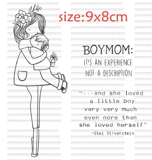 happy mothers day rubber stamp | Baby World