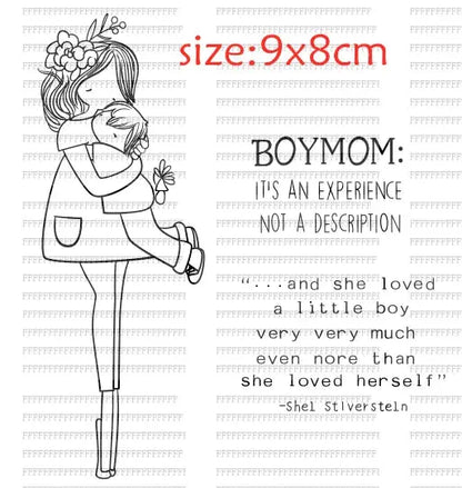 happy mothers day rubber stamp | Baby World