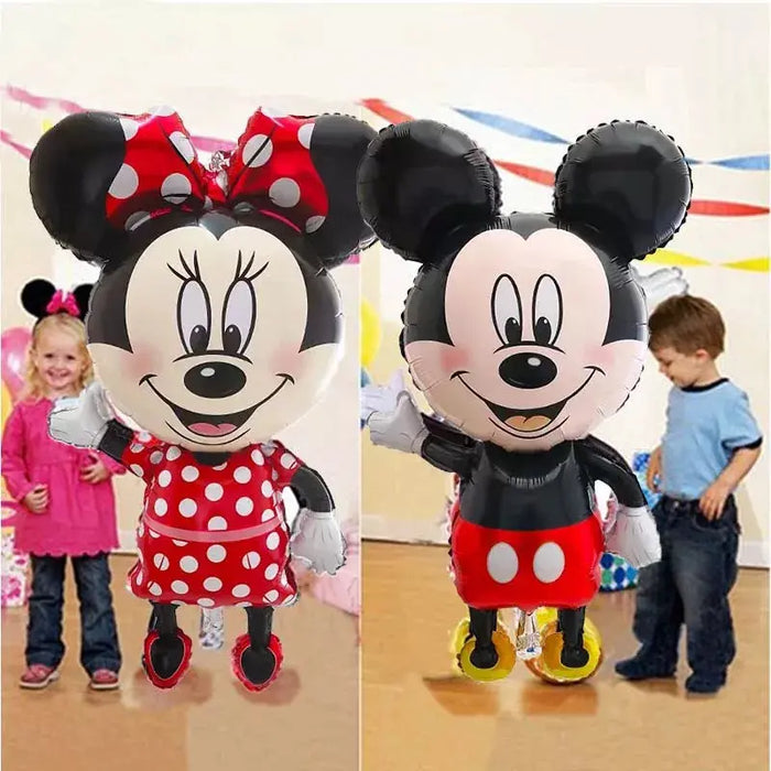 Giant Mickey Minnie/Mouse Foil Balloons Baby World