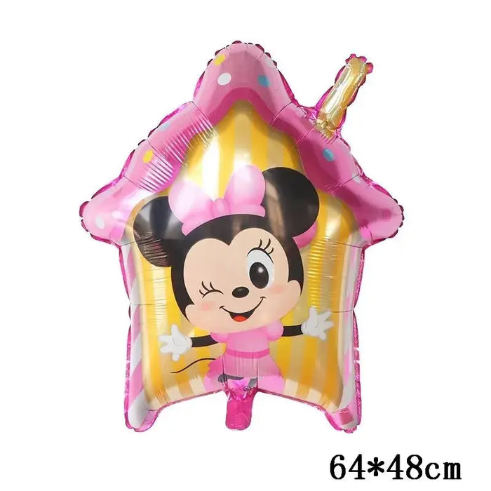 Giant Mickey Minnie/Mouse Foil Balloons Baby World