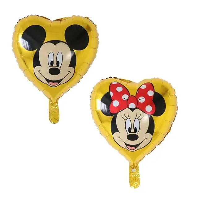 Giant Mickey Minnie/Mouse Foil Balloons Baby World