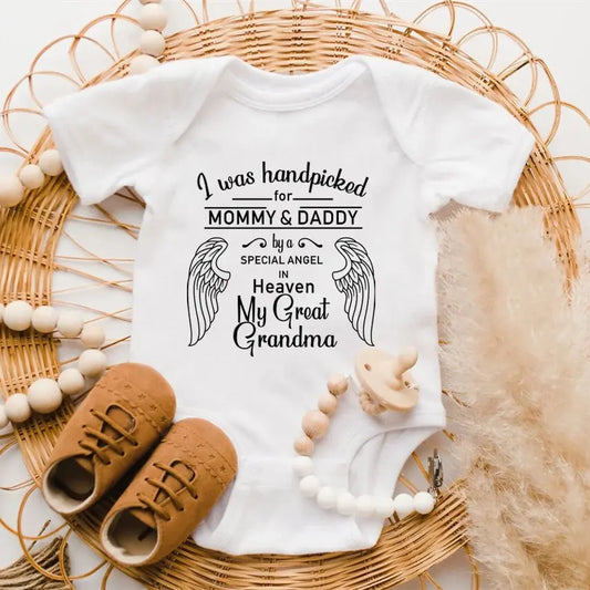 New I Was Handpicked for Mommy & Daddy, Unique Baby Gifts Baby World