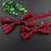 New Men's Kids Christmas Bow Ties Festival Theme Parent-Child Red Blue Snowflake Santa Claus Bowties Family Accessories Gift - Baby World