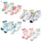 Pack of 5 Colors Breathable Summer Cotton Socks for Boys and Girls Baby World