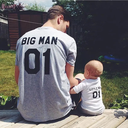 Parent-child cotton T-shirt Baby World