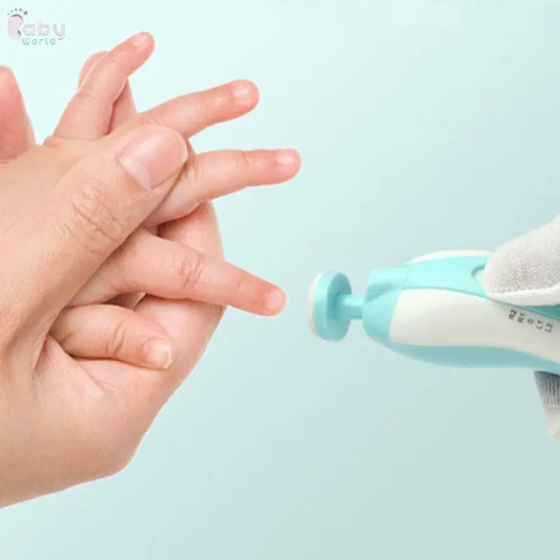 Anti-scratch Multifunctional Baby Electric Nail Clipper/Polisher Baby World