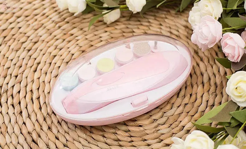 Anti-scratch Multifunctional Baby Electric Nail Clipper/Polisher Baby World