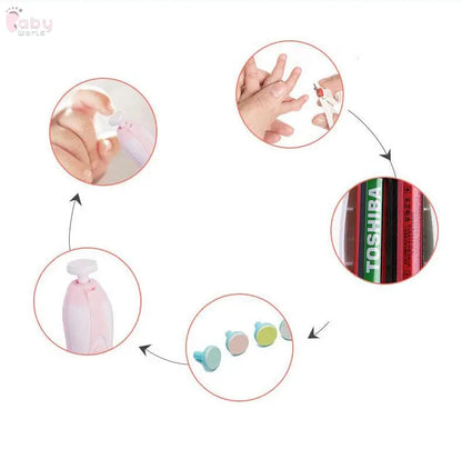 Anti-scratch Multifunctional Baby Electric Nail Clipper/Polisher Baby World