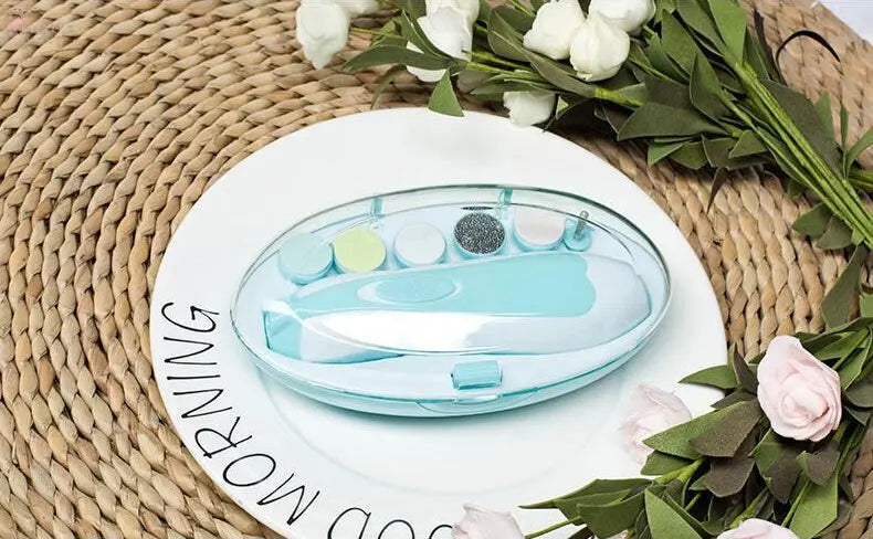 Anti-scratch Multifunctional Baby Electric Nail Clipper/Polisher Baby World