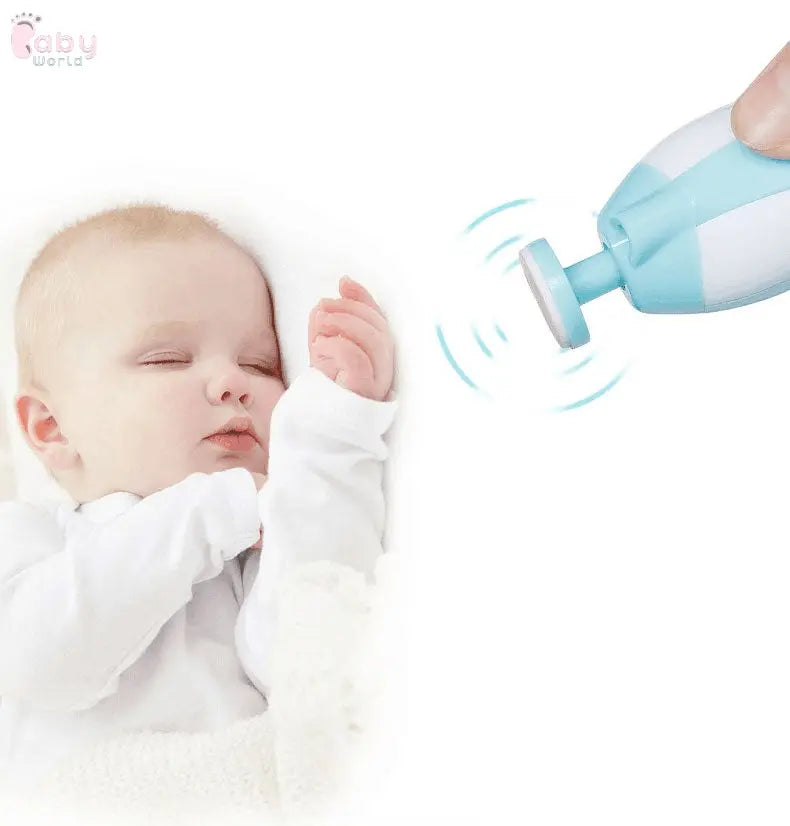 Anti-scratch Multifunctional Baby Electric Nail Clipper/Polisher Baby World