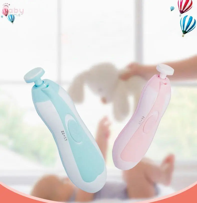Anti-scratch Multifunctional Baby Electric Nail Clipper/Polisher Baby World