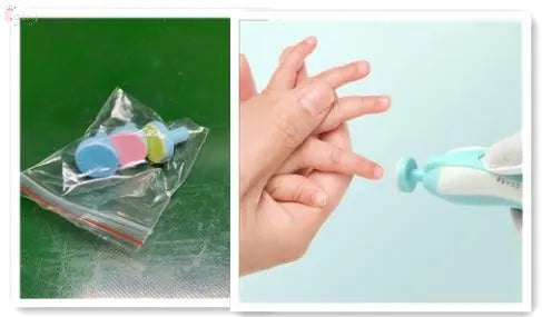 Anti-scratch Multifunctional Baby Electric Nail Clipper/Polisher Baby World