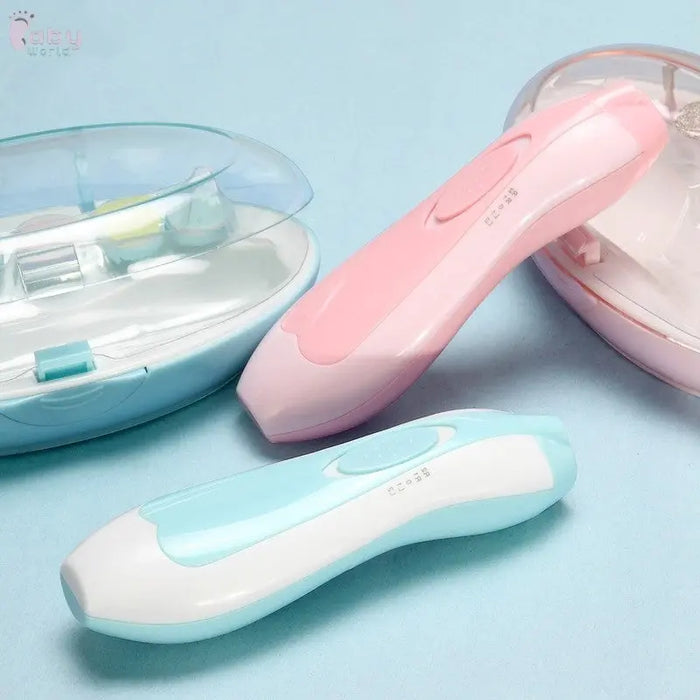 Anti-scratch Multifunctional Baby Electric Nail Clipper/Polisher Baby World