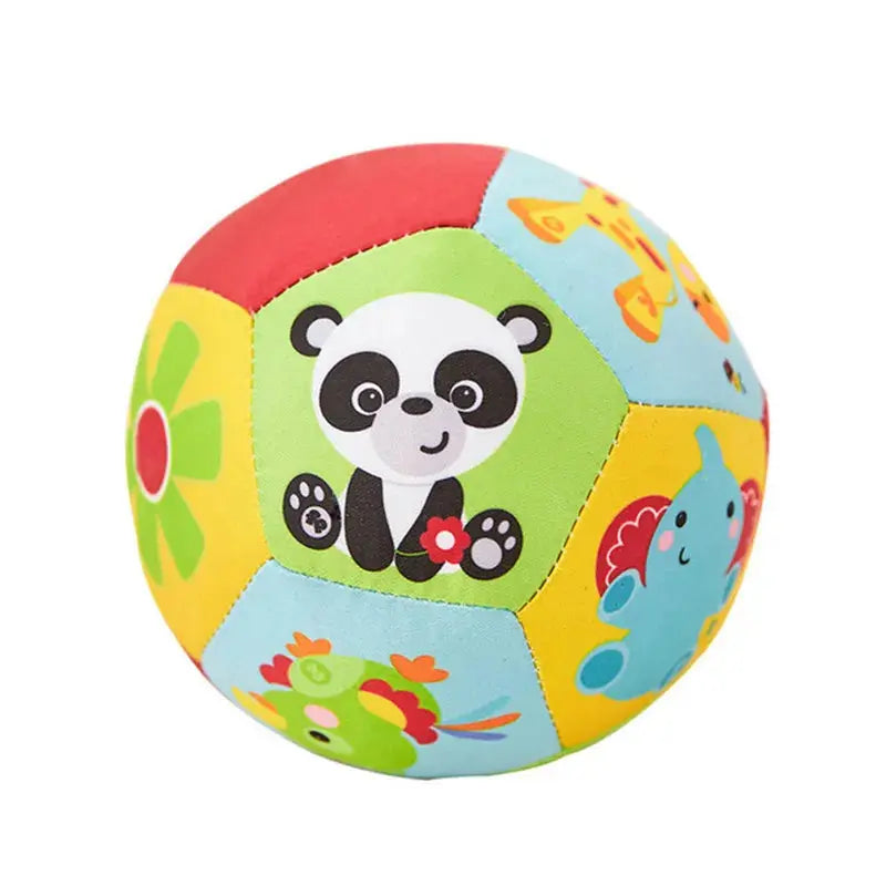 Rotating Rattle Ball Grasping Activity Baby Development Toy - Baby World