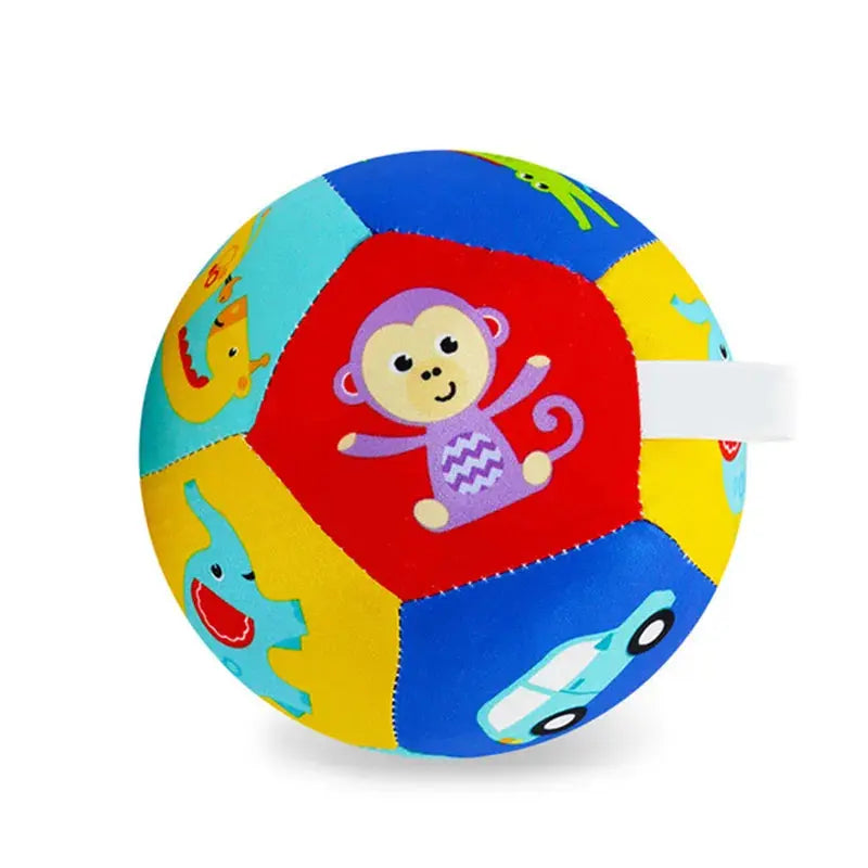 Rotating Rattle Ball Grasping Activity Baby Development Toy - Baby World