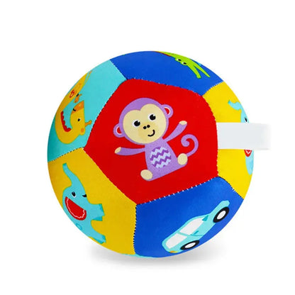 Rotating Rattle Ball Grasping Activity Baby Development Toy - Baby World
