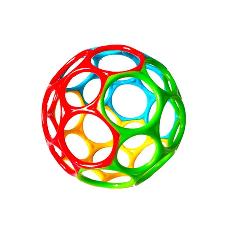Rotating Rattle Ball Grasping Activity Baby Development Toy - Baby World