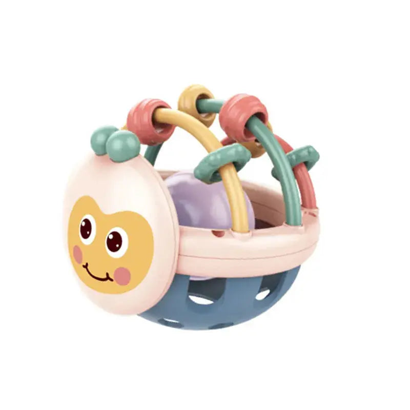 Rotating Rattle Ball Grasping Activity Baby Development Toy - Baby World