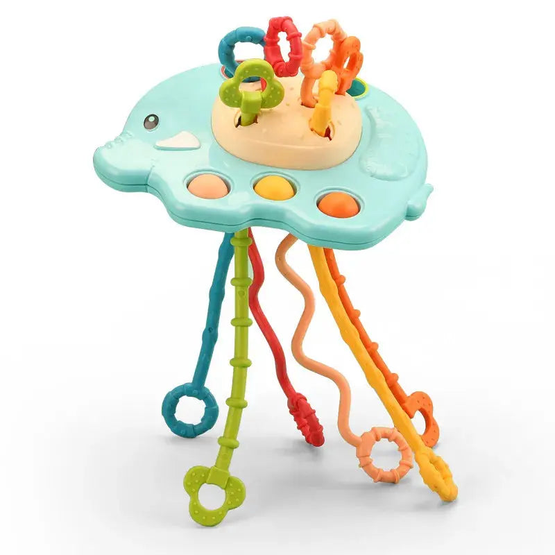 Rotating Rattle Ball Grasping Activity Baby Development Toy - Baby World