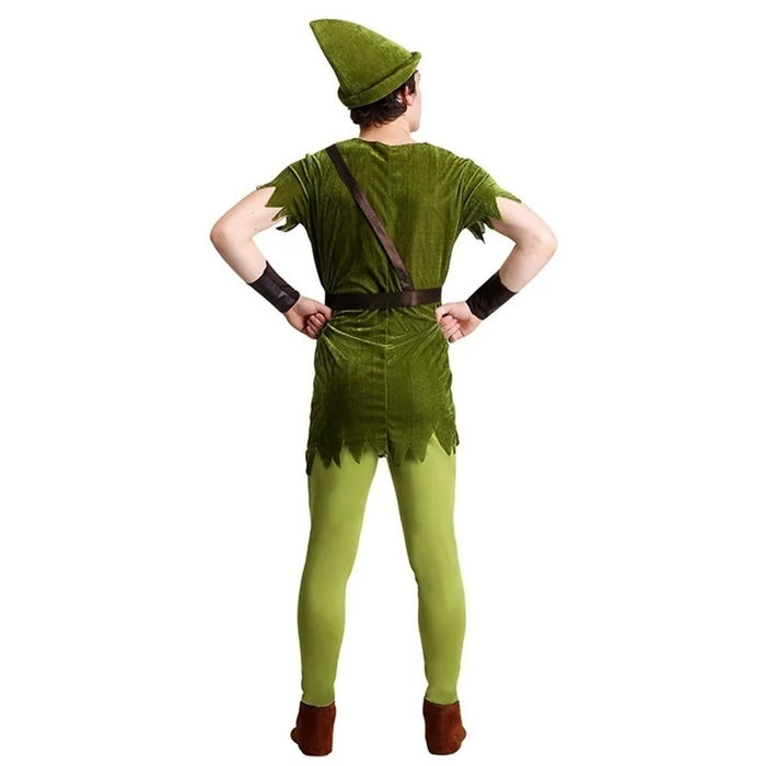 Halloween Party Cosplay Peter Pan Costume Child Kids Cartoon Movie Costume Adult Men Girls Boys Peter Pan Costume