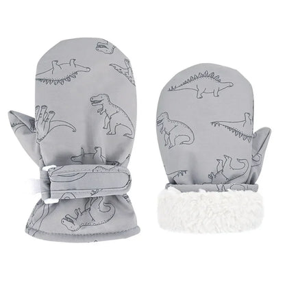 Kids Winter Ski Gloves — Cartoon Windproof, Non-Slip, Insulated Mittens for Boys & Girls | BabyWorld